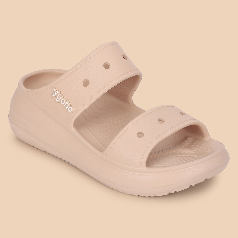 Double Strap Clog Sandals for Women