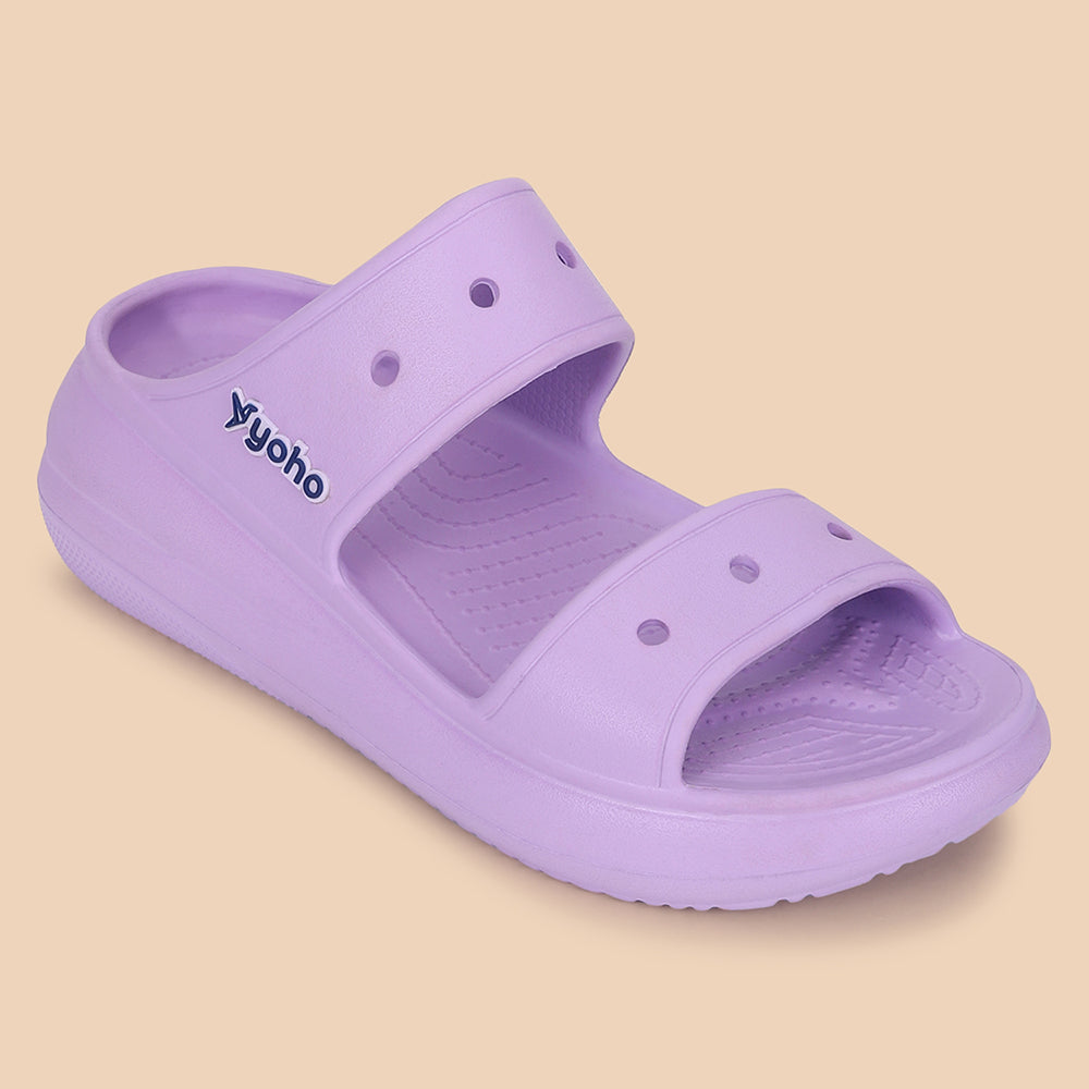 Double Strap Clog Sandals for Women