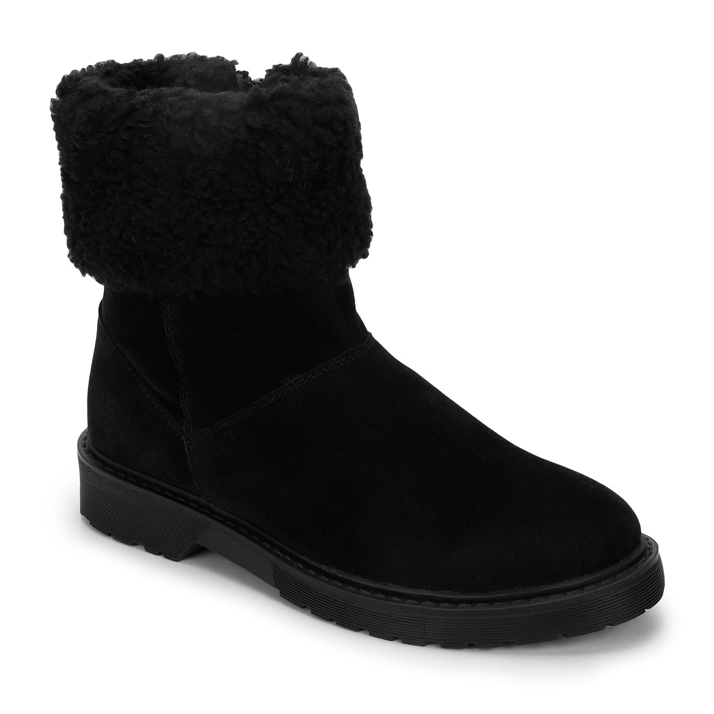 Slays Suede Fur Boots for Women