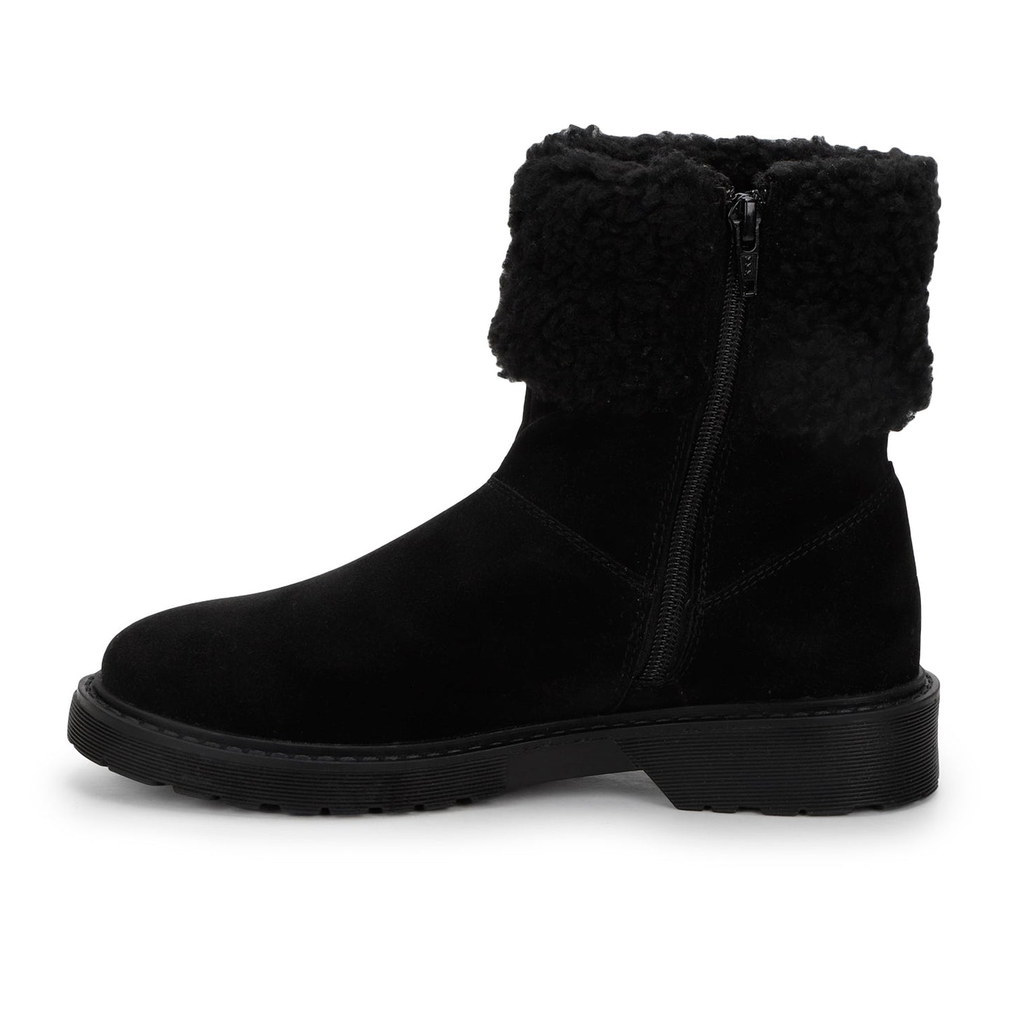 Slays Suede Fur Boots for Women