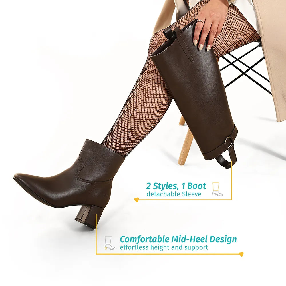 Glitch Two in One Boots for Women