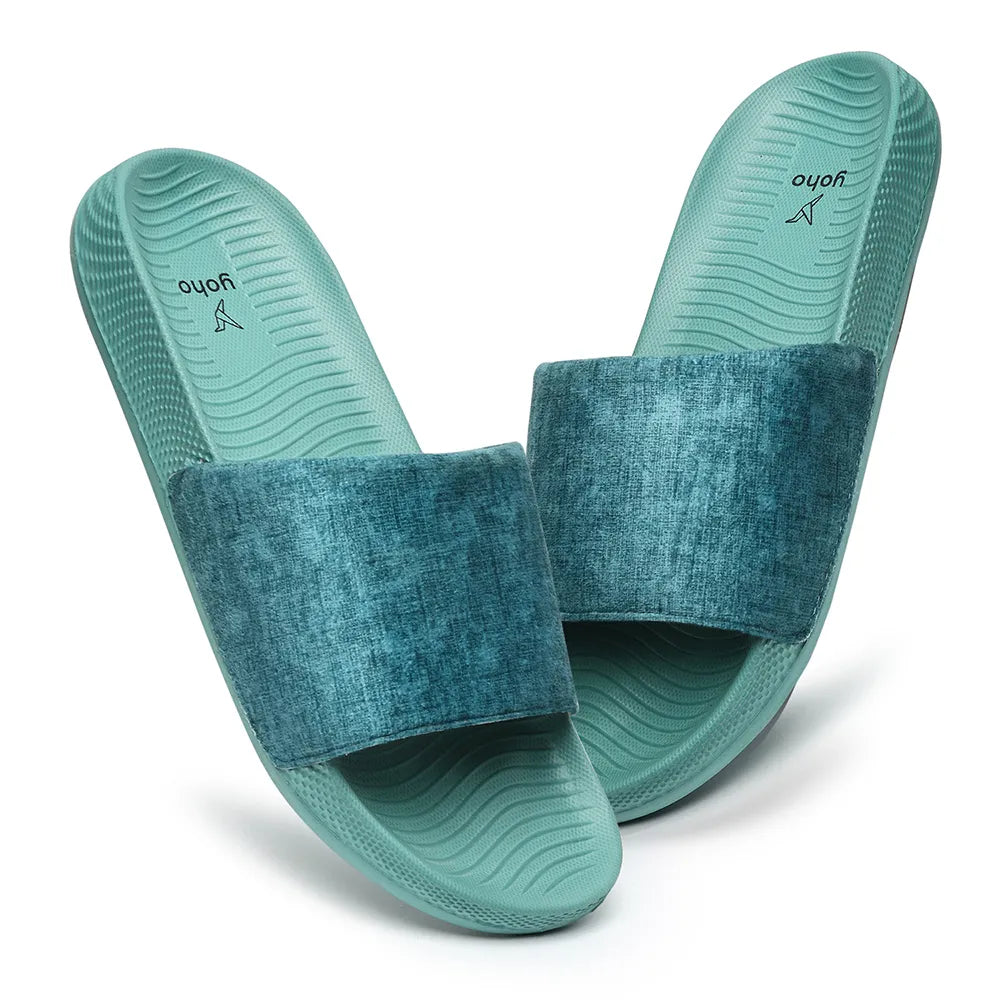 Plush Sliders for Women