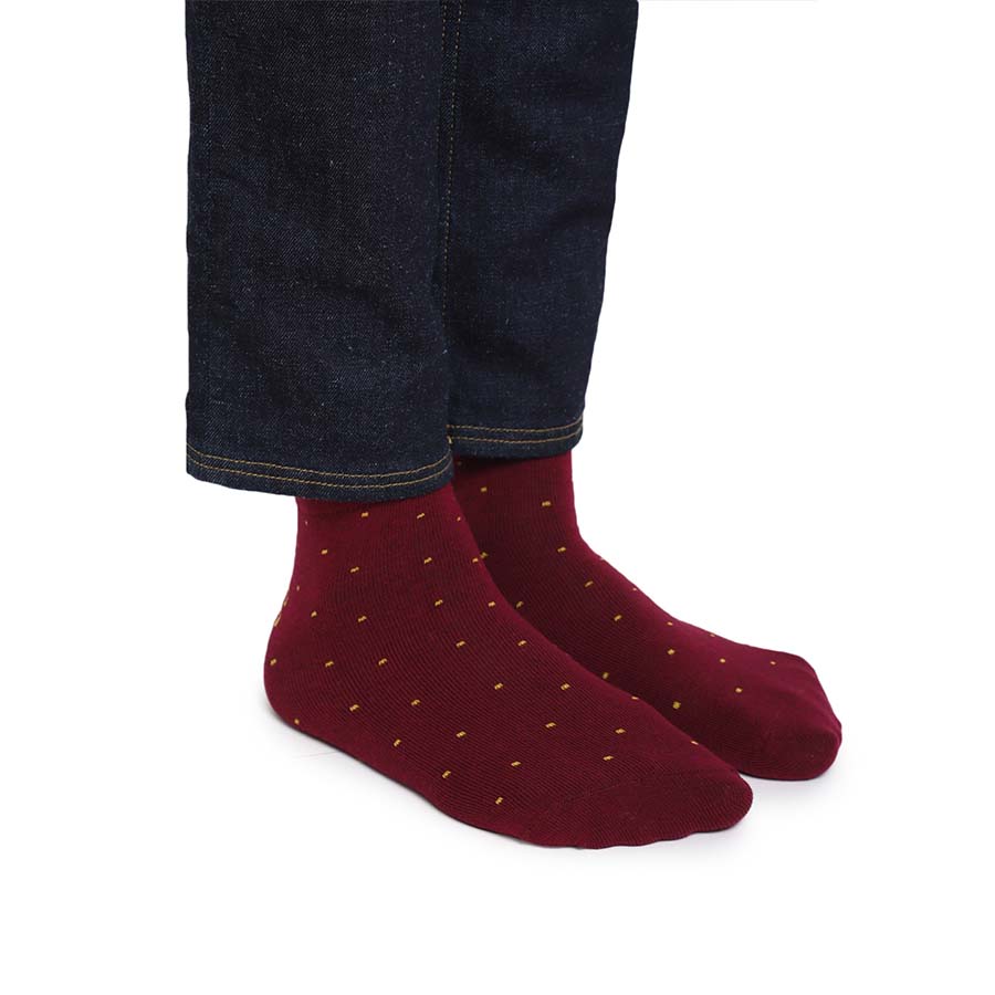 Polka Dot Ankle Length Socks
