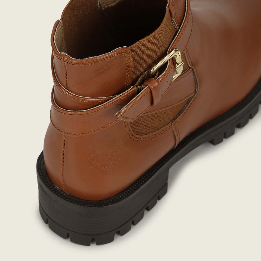 High Ankle Knotted Boots for Women