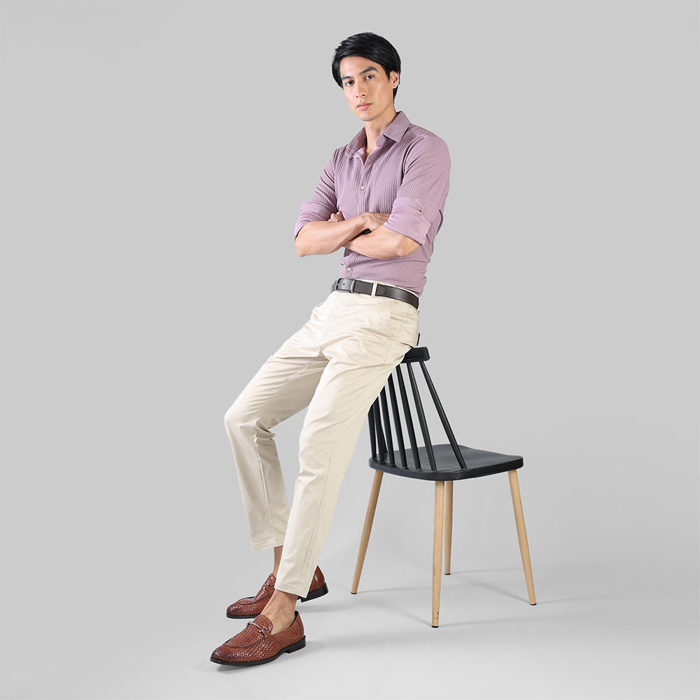Oxford Loafers for Men - Brown