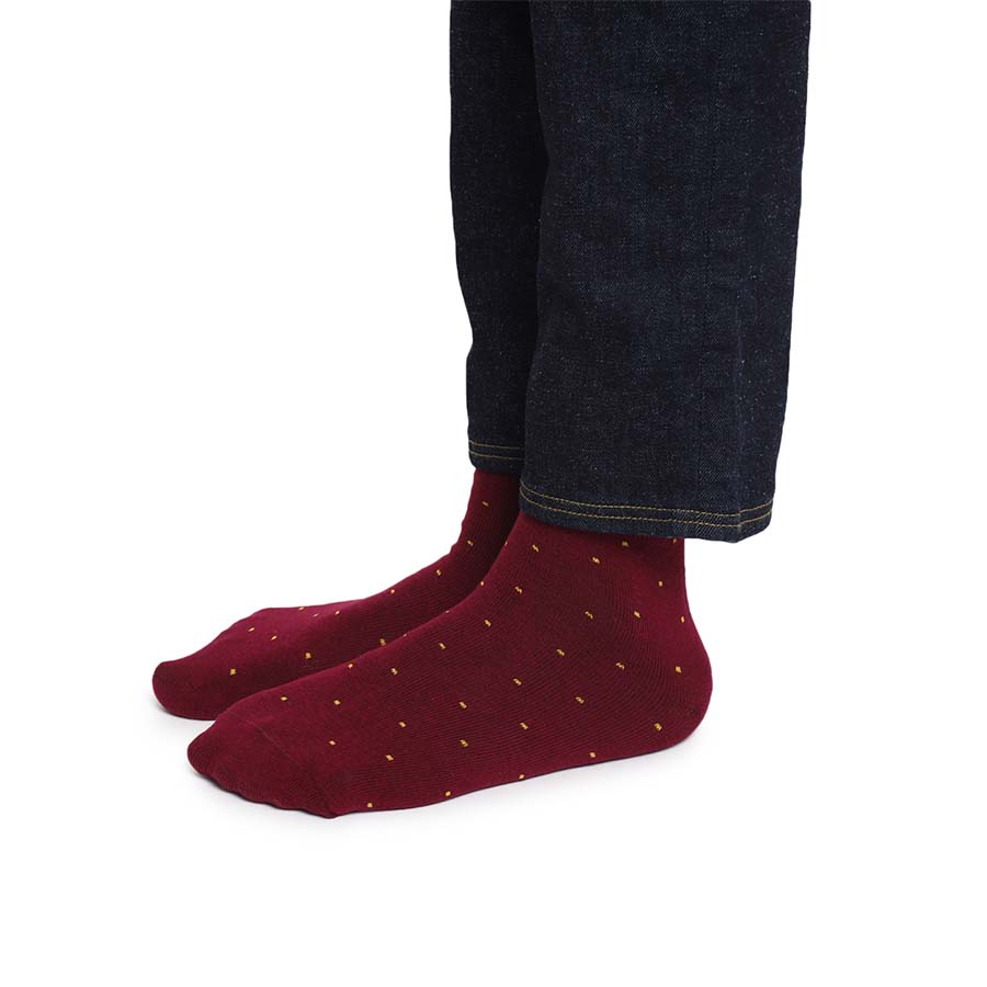 Polka Dot Ankle Length Socks