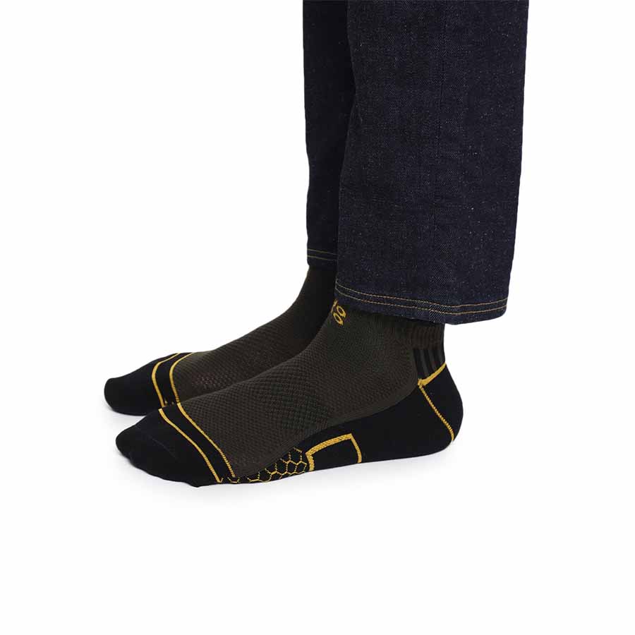 Honey Comb Low Cut Socks