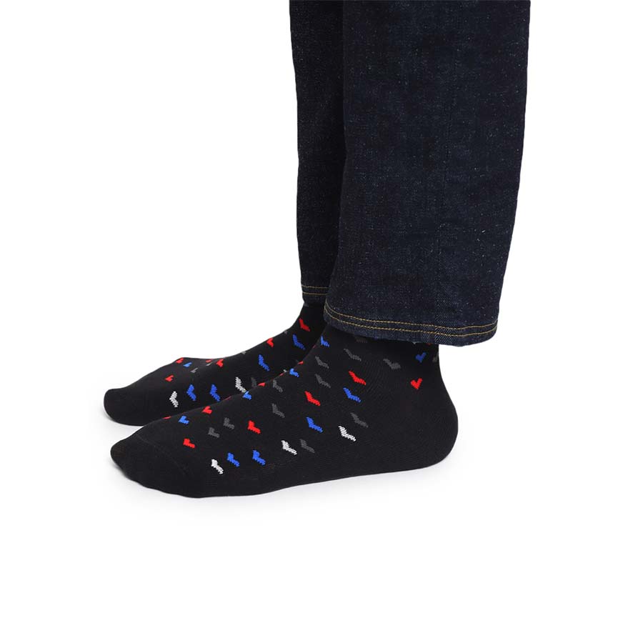Heart Printed Ankle Socks