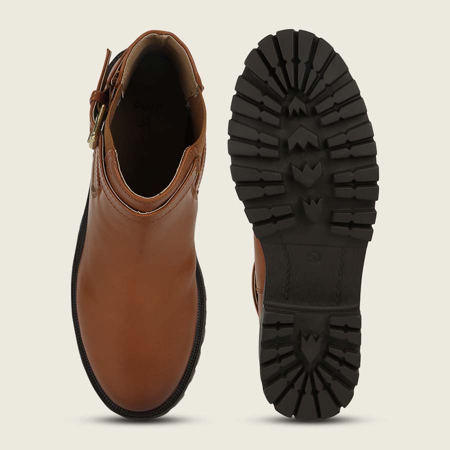 High Ankle Knotted Boots for Women