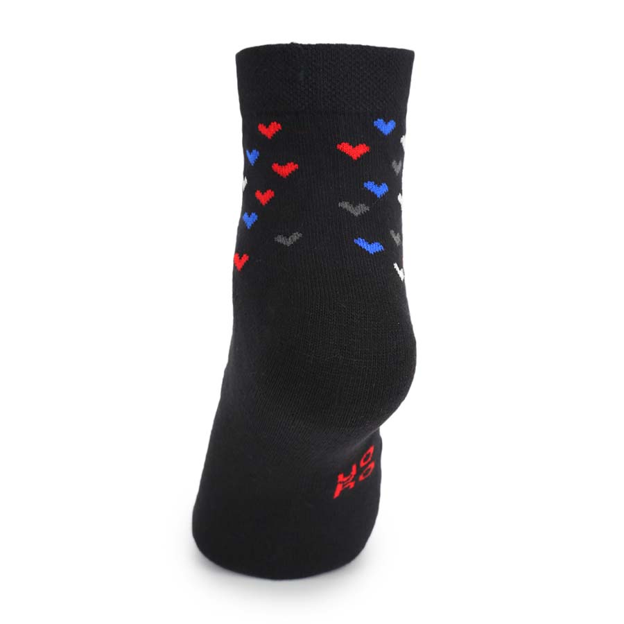 Heart Printed Ankle Socks