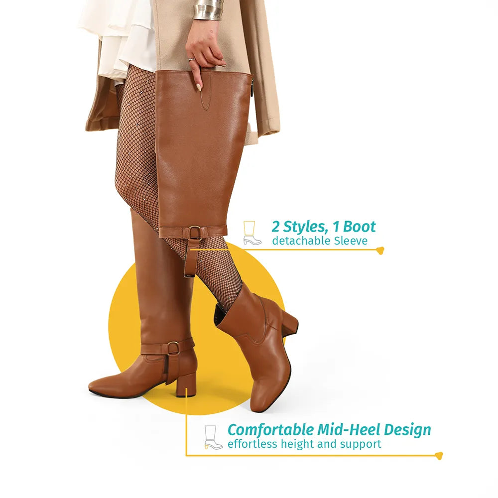Glitch Two in One Boots for Women