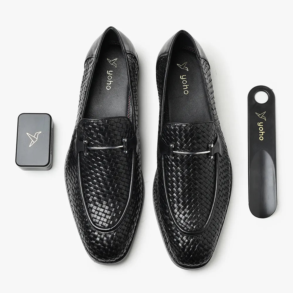 Oxford Loafers for Men - Classic Black
