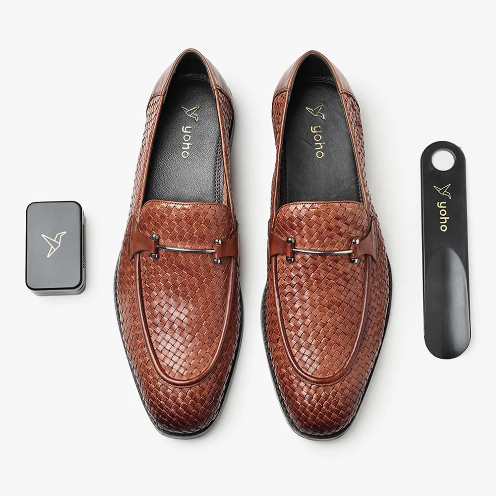 Oxford Loafers for Men - Brown