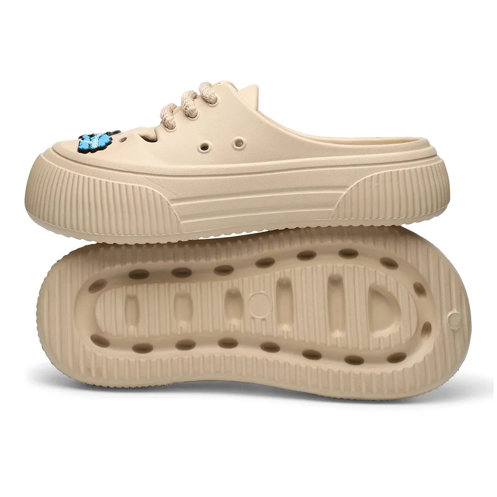 Wanderz CL Clogs for Women - Beige