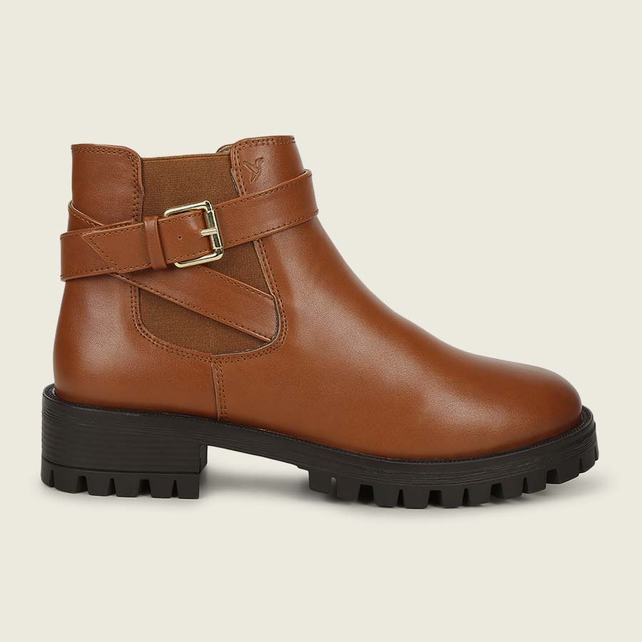 High Ankle Knotted Boots for Women