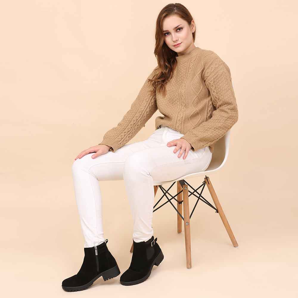 Women Chelsea Suede Boots