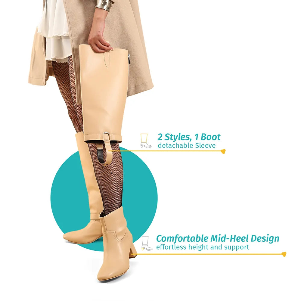 Glitch Two in One Boots for Women