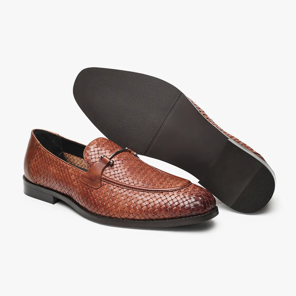 Oxford Loafers for Men - Brown