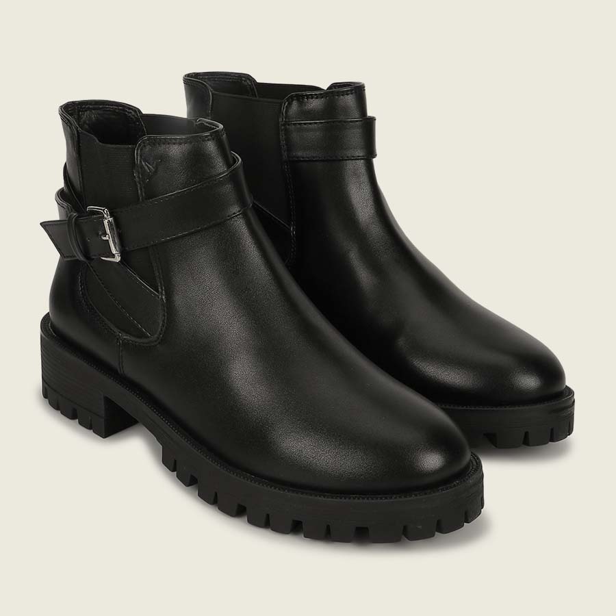 High Ankle Knotted Boots for Women