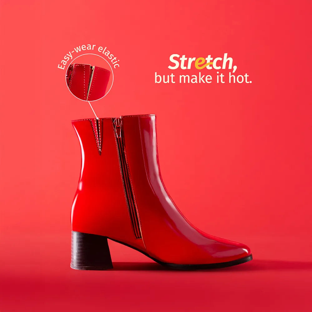 Slays Gloss OG High Ankle Calf Boots for Women