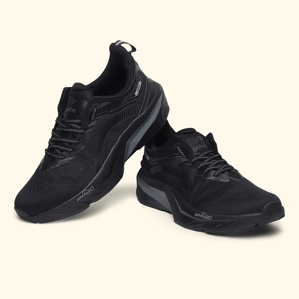 PitStop 1100 Sports Shoes for Men - Deep Sea Black