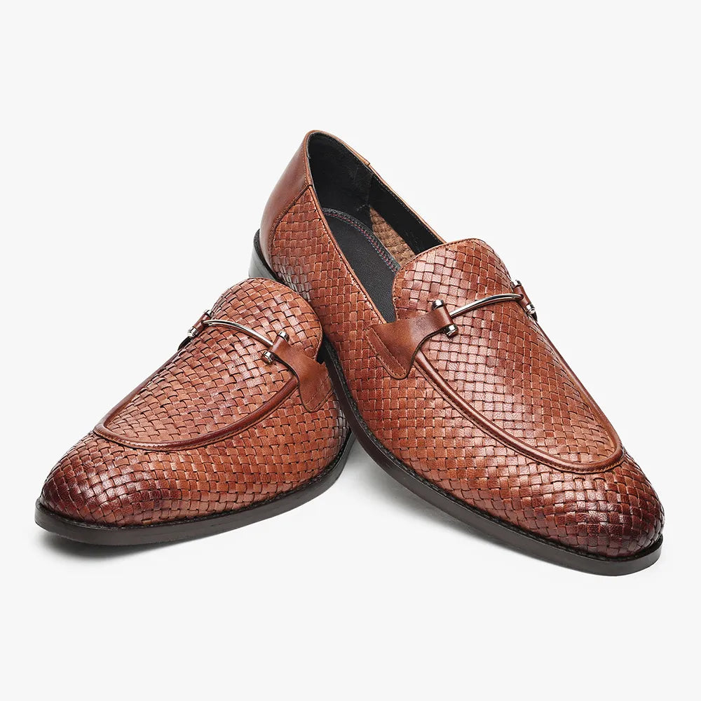Oxford Loafers for Men - Brown