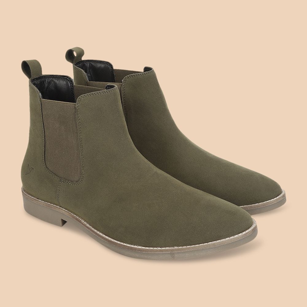 Men Chelsea Boots Suede