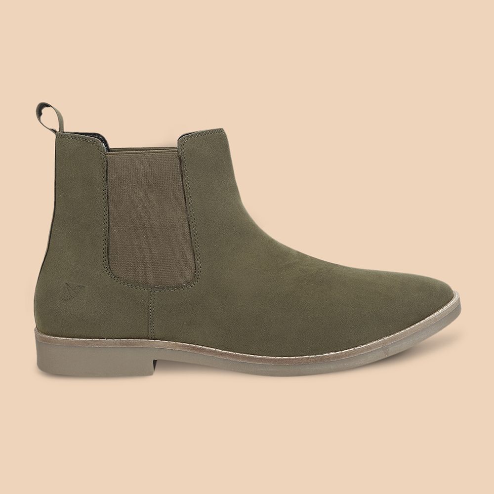 Men Chelsea Boots Suede