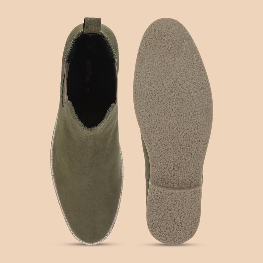 Men Chelsea Boots Suede
