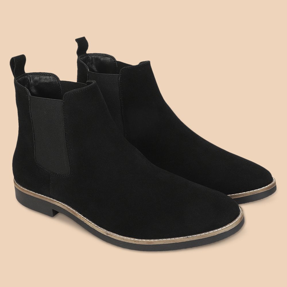 Men Chelsea Boots Suede