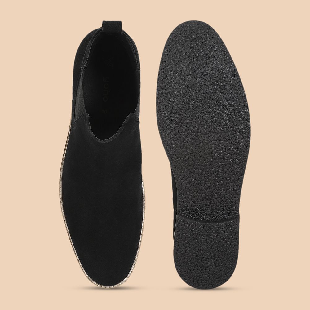 Men Chelsea Boots Suede