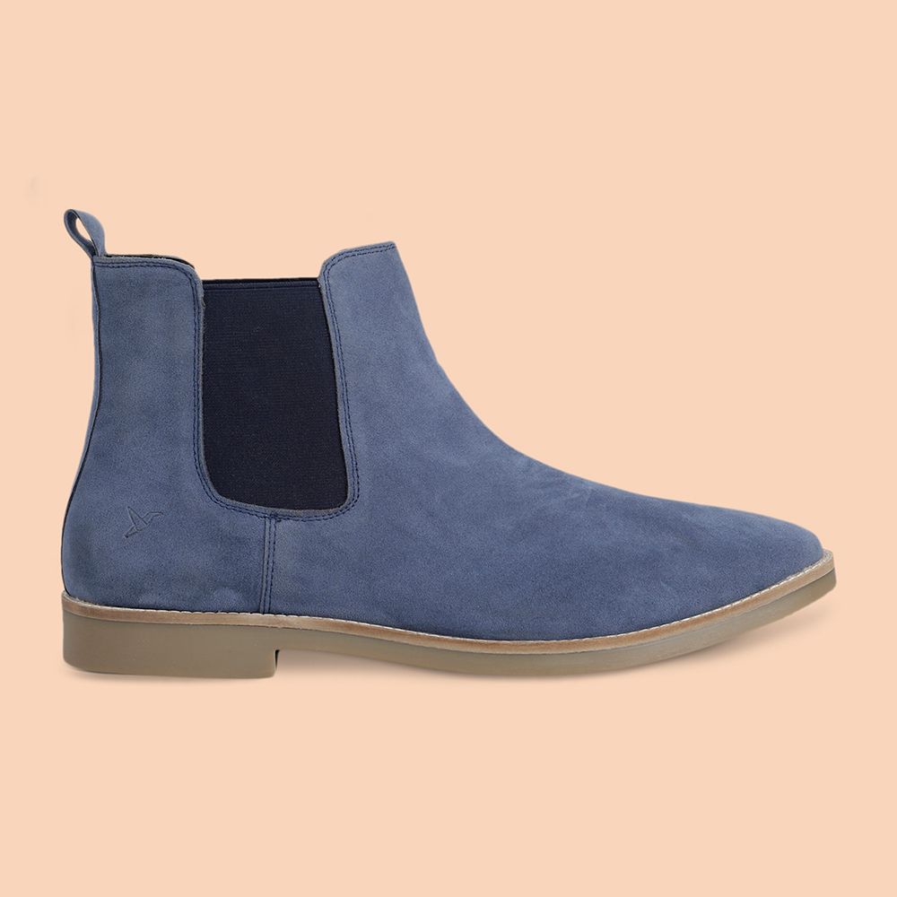 Men Chelsea Boots Suede