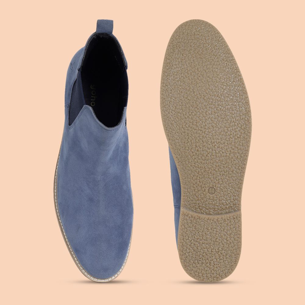 Men Chelsea Boots Suede