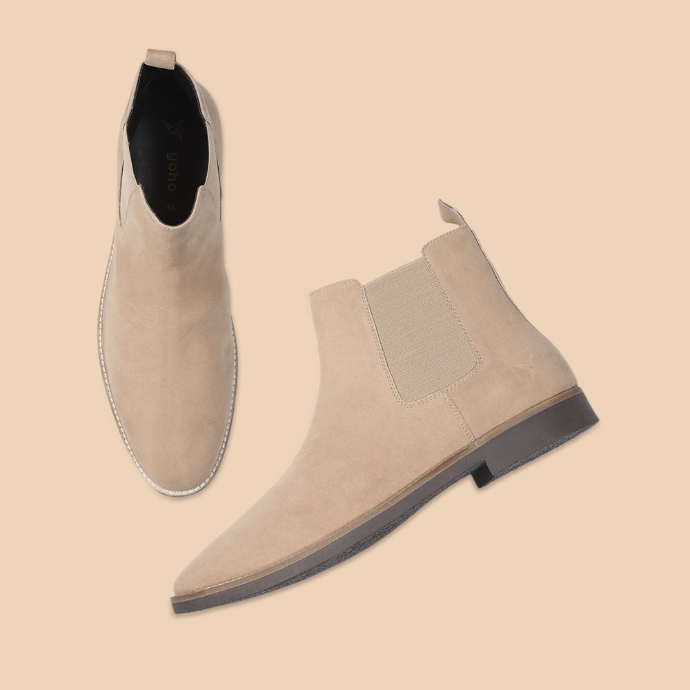 Men Chelsea Boots Suede