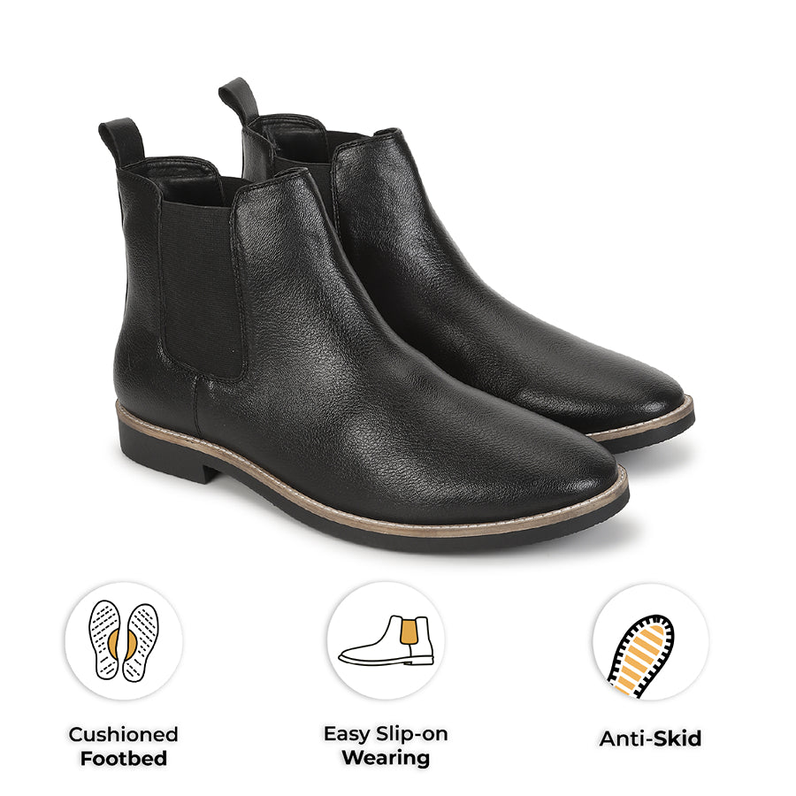Men Chelsea PU Boots