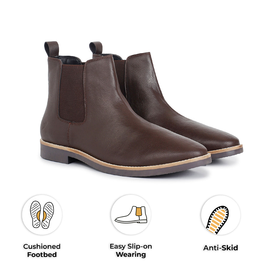 Men Chelsea PU Boots