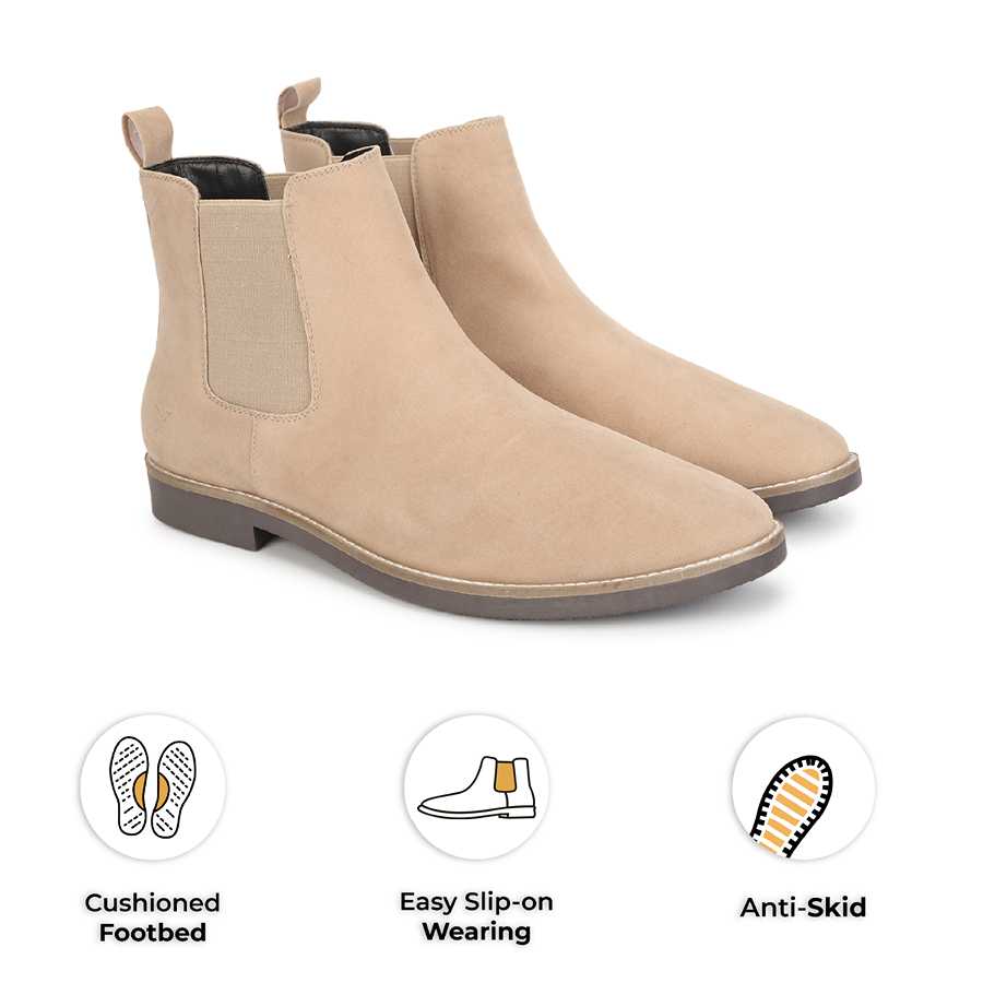 Men Chelsea Boots Suede