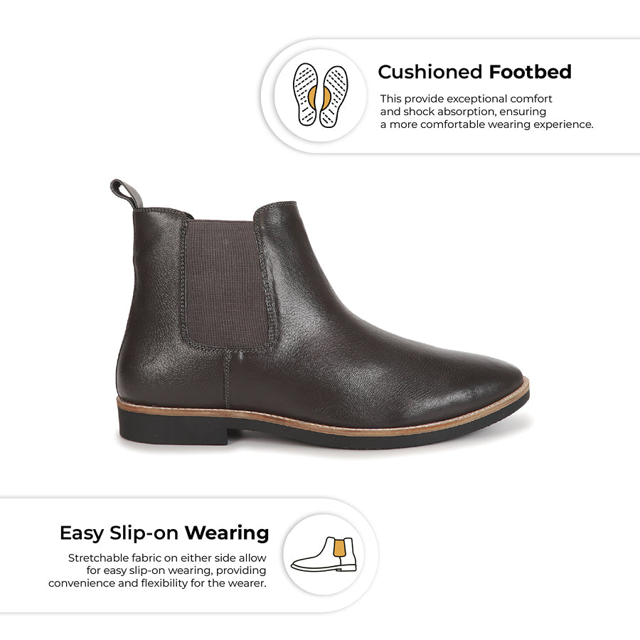 Men Chelsea PU Boots