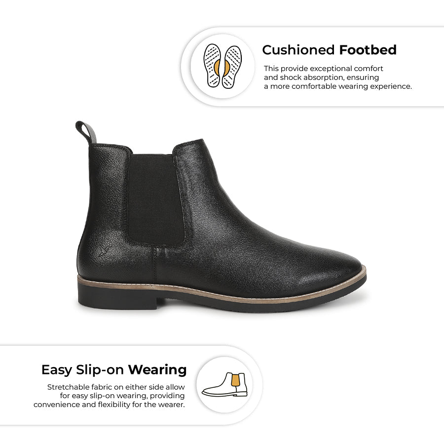Men Chelsea PU Boots