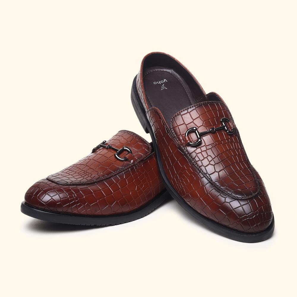 Lofos Mules for Men - Earthy Tan
