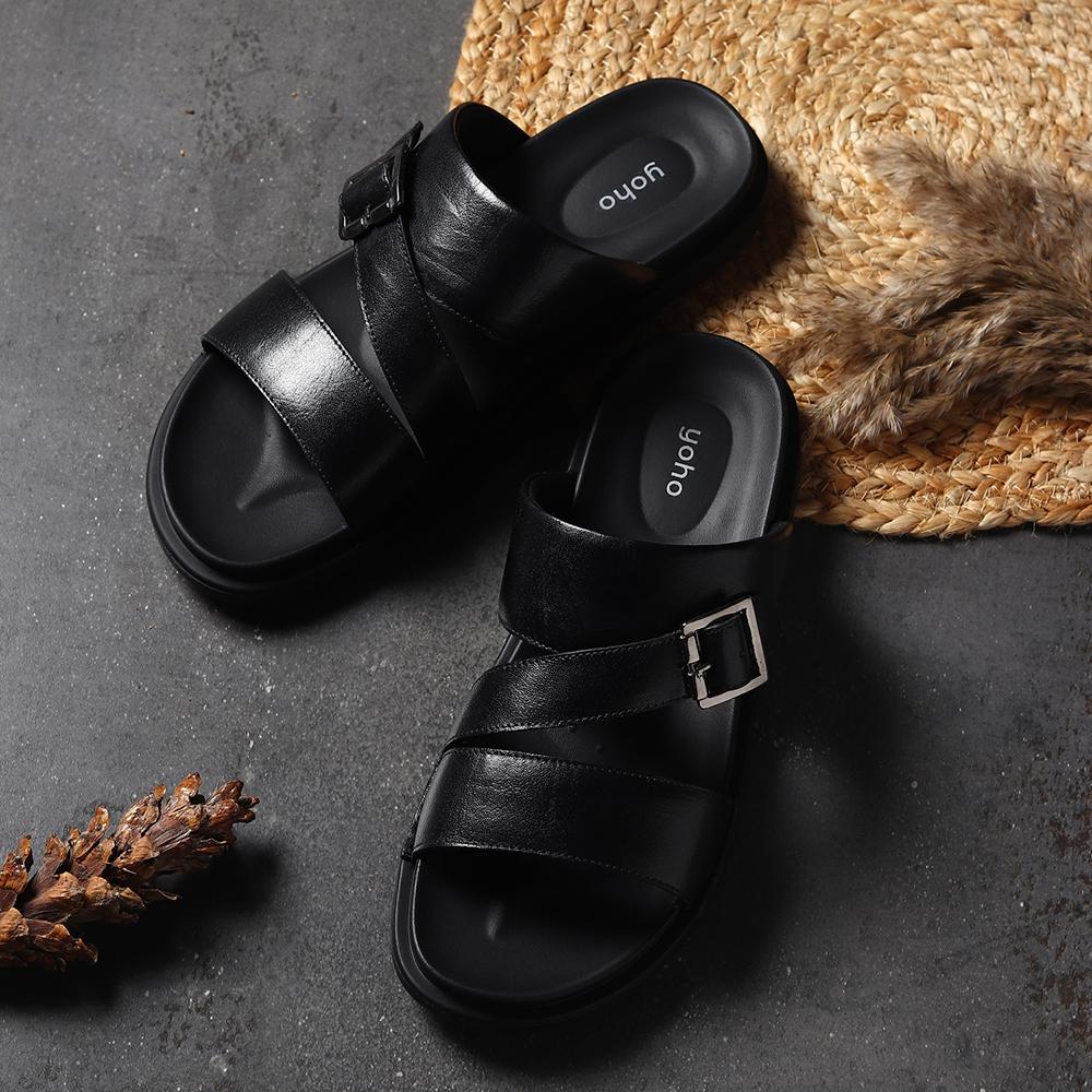 Leather Sandals 001 for Men