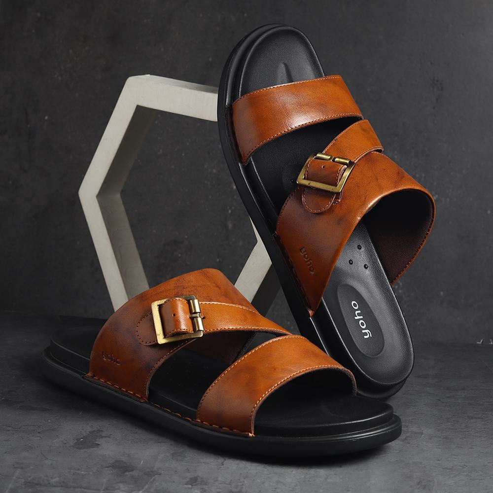 Leather Sandals 001 for Men