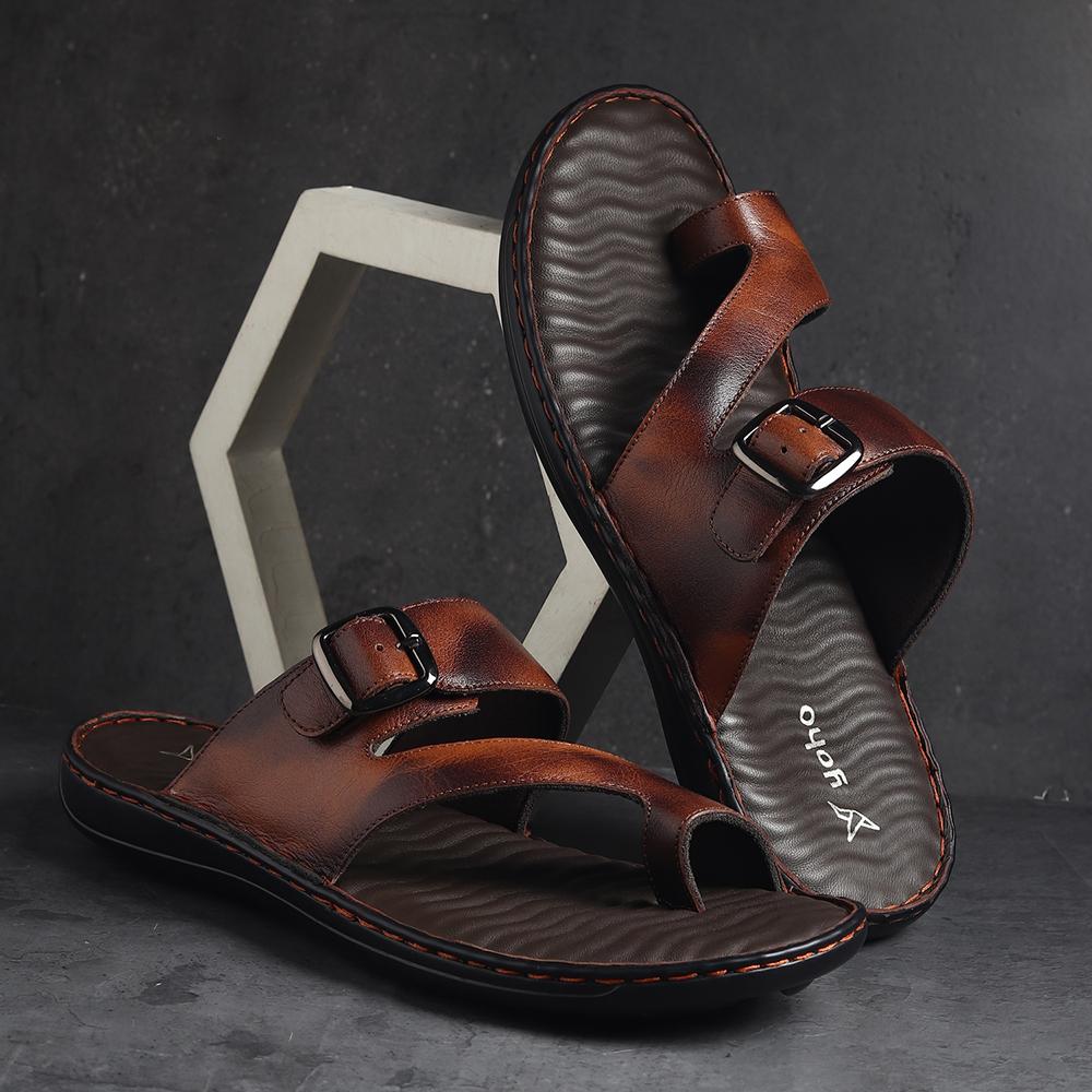 Leather Sandals 002 for Men