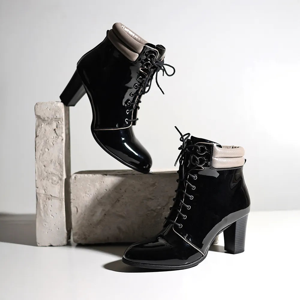 Midnight Gloss OG Ankle Boots for Women