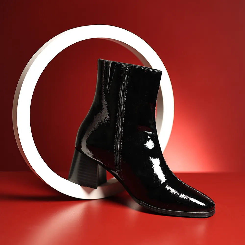 Slays Gloss OG High Ankle Calf Boots for Women