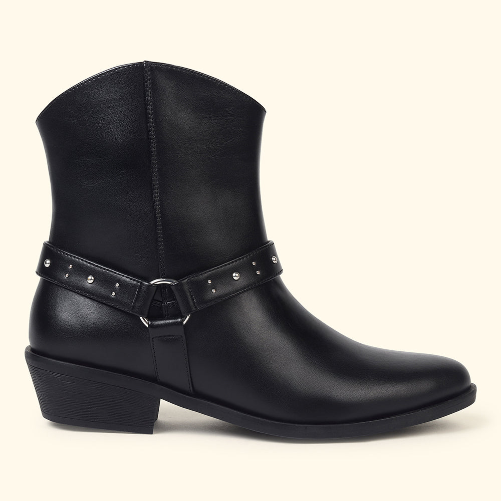 Slays Studs Mid Calf Boots for Women