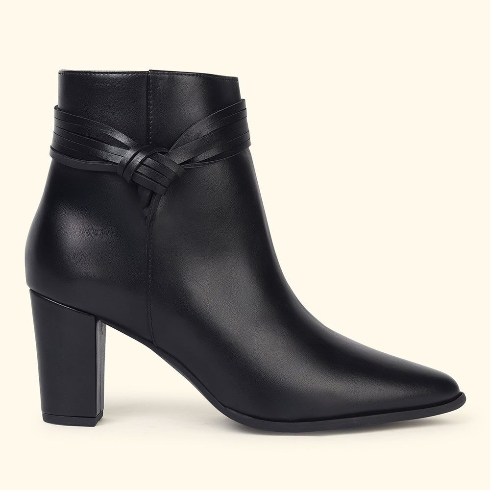 Slays Knot Ankle Length Boots for Women