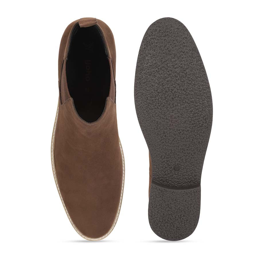 Men Chelsea Boots Suede