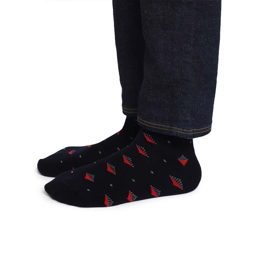 Multi Print Ankle Socks