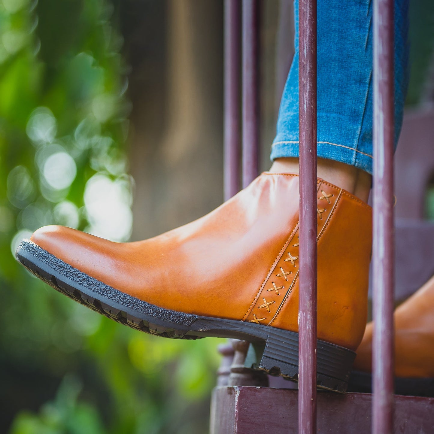 Slays Cross Stitch Boots for Women